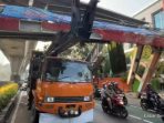 Rekayasa Rute Transjakarta Koridor 13 Akibat JPO Tendean Tertabrak Truk