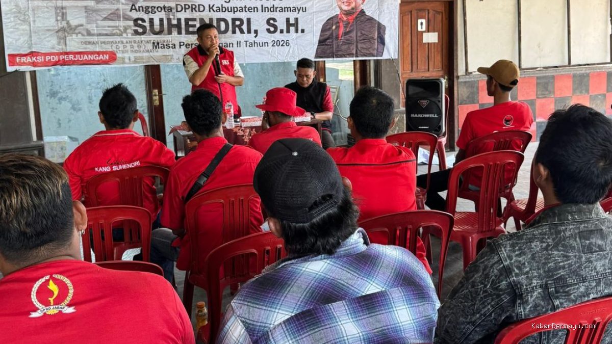 Reses Masa Persidangan II, Suhendri Serap Aspirasi Warga Indramayu