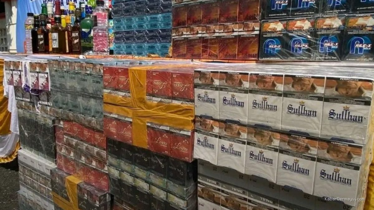 Rokok Ilegal Losarang Disorot: Pengawasan APH ke Mana?