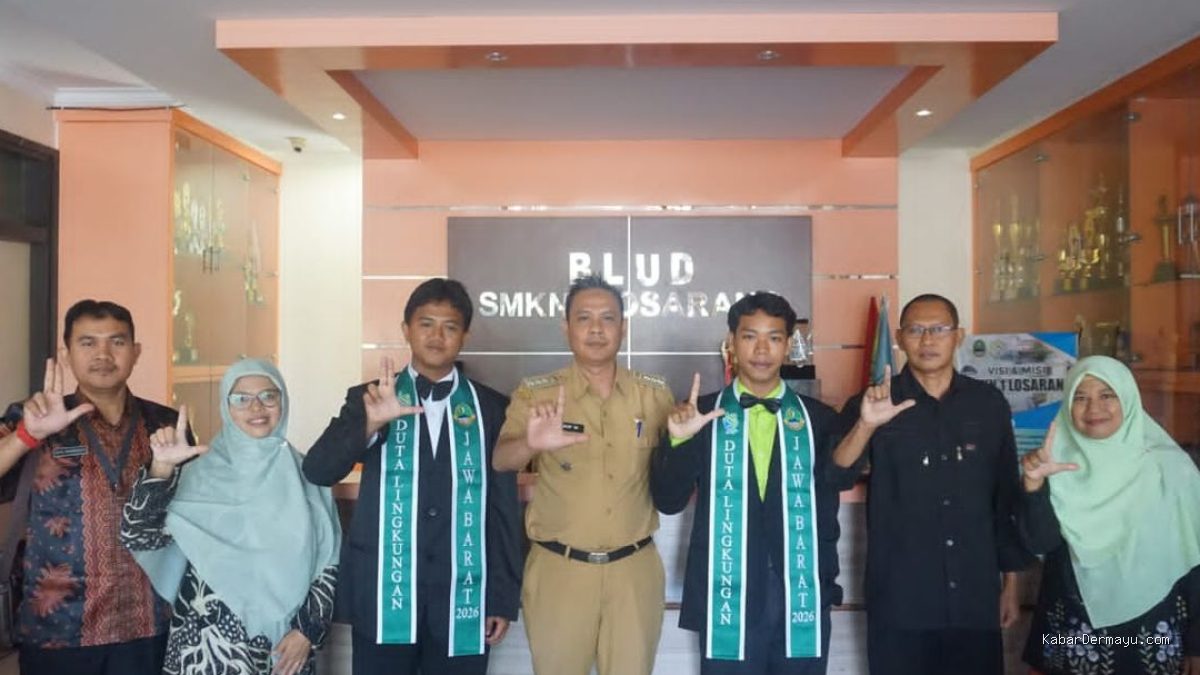 SMKN 1 Losarang Indramayu Tembus Top 30 Duta Lingkungan Jabar
