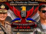 Suwanto Ketua GRIB Jaya Ucapkan Selamat pada Kapolres Indramayu AKBP Prianggo Malau