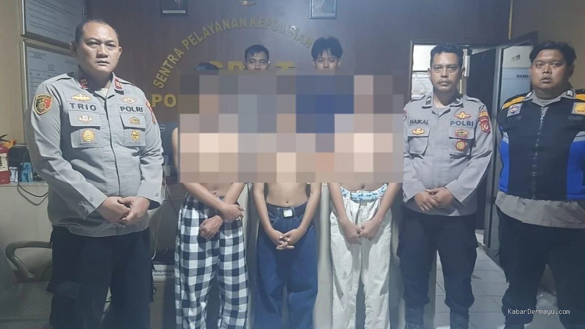 Tawuran di Indramayu, 3 Remaja Diamankan Polsek Juntinyuat