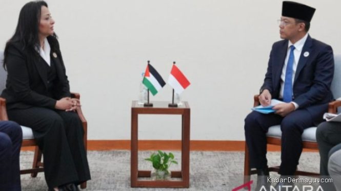 Temui Menteri Palestina, Sugiono Tegaskan Dukungan Penuh RI bagi Kemerdekaan Palestina