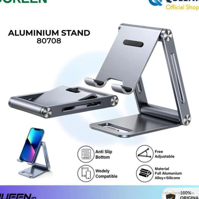 Photo by blibli.com - 7 Rekomendasi Dudukan HP Meja Aluminium Lipat yang Stabil