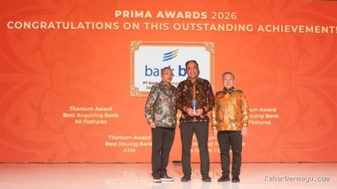 bank bjb Borong 5 Titanium Awards di PRIMA Awards 2026 berkat Digitalisasi