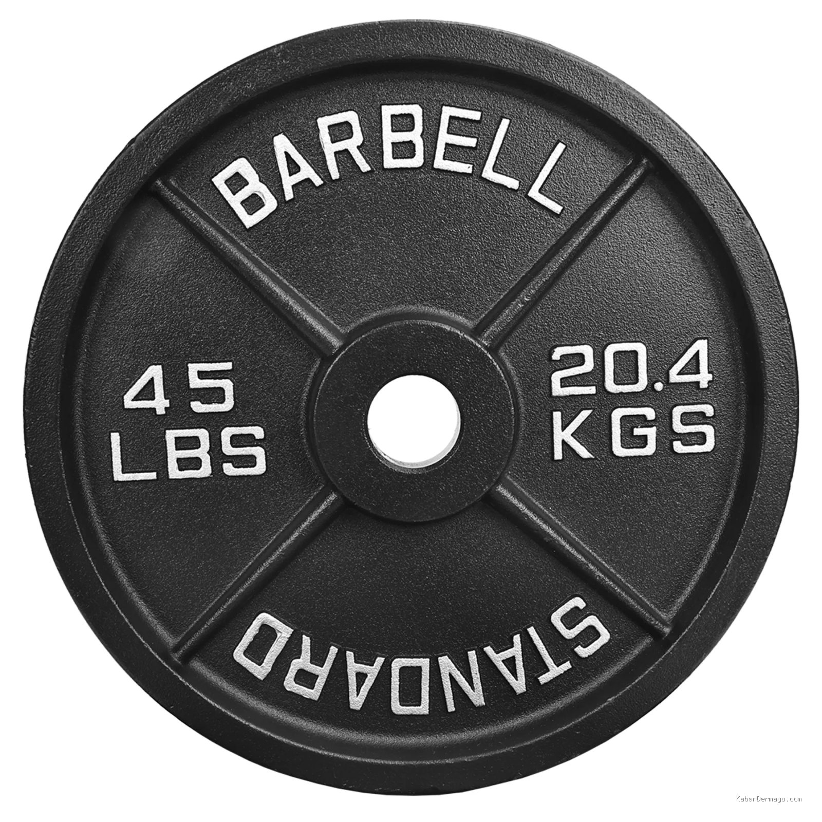 Photo by walmart.com - Barbell Plat Besi Cor vs Karet: Mana yang Cocok untuk Home Gym?