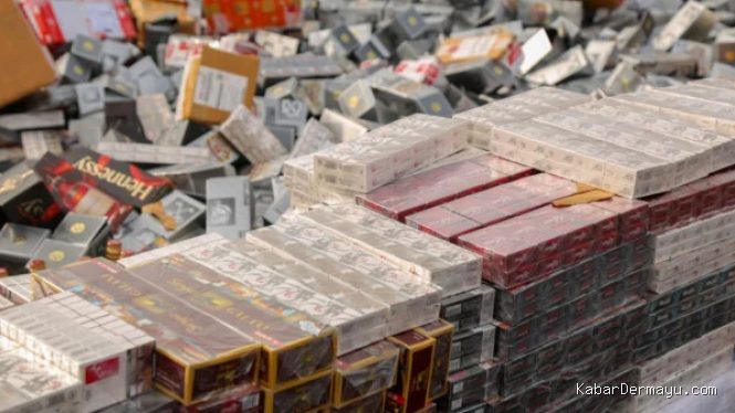 Bea Cukai Musnahkan 906 Juta Rokok Ilegal Semester I-2026, Negara Aman