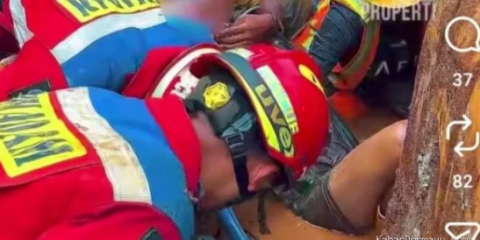 Beton Drainase Ambruk di Jatinegara, 2 Pekerja Jadi Korban