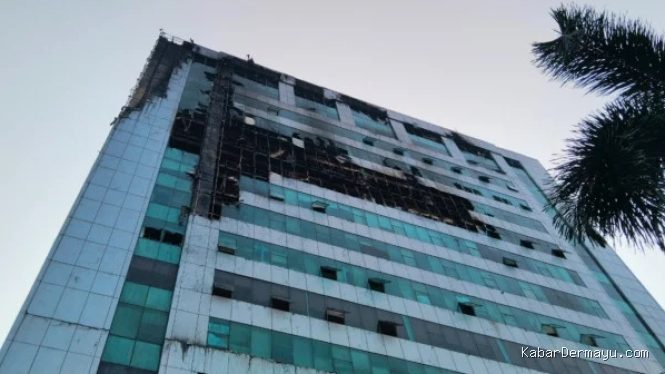 Gedung Bapenda DKI Terbakar, Begini Kondisi Terkini di Lokasi