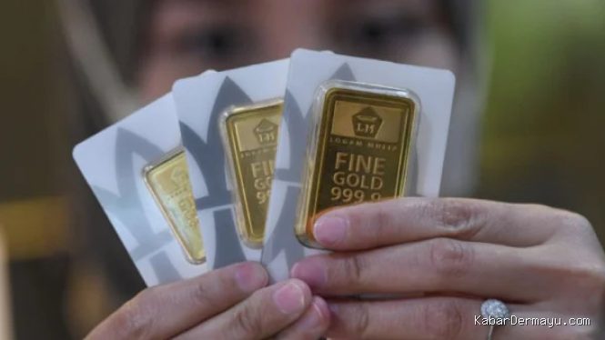 Harga Emas Dunia Bertahan di US$4.339, Emas Antam Tetap Rp2,69 Juta