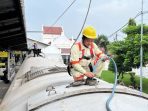 KAI Daop 3 Cirebon Tingkatkan Layanan Air Bersih di Kereta Api