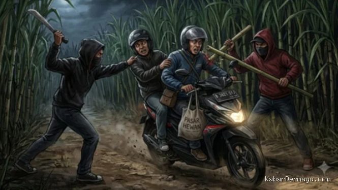 Kronologi Begal di Subang: Pengendara Motor Tewas Usai Shalat Tahajud