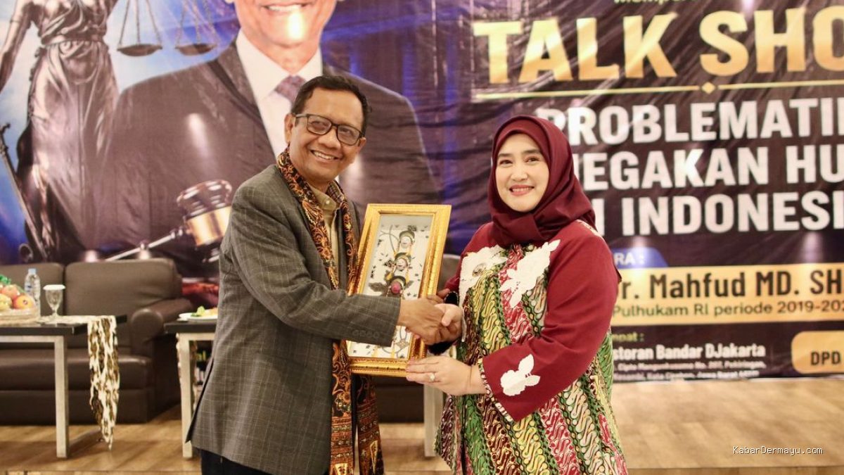 Mahfud MD Hadiri Talk Show, Wakil Wali Kota Tekankan Integritas Penegakan Hukum