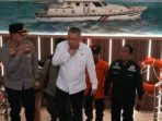 Menhub Dudy Pantau Evakuasi KM. Mutiara Sentosa II, Operasi Berlanjut