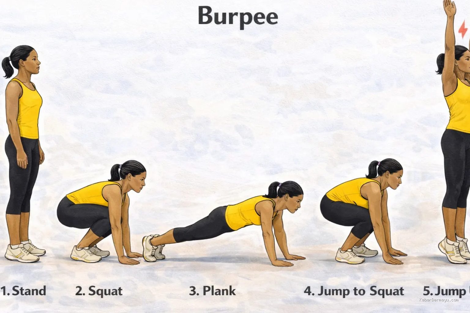 Photo by svrg.id - Panduan Gerakan Burpees yang Benar untuk Latihan Jantung Pemula