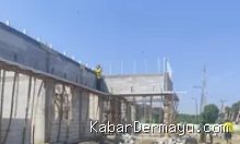 Pembangunan Koramil Cikedung Indramayu: Hadirkan Jembatan & Patung Macan