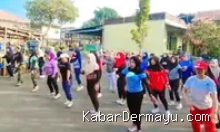 Senam Aerobik di Indramayu: Warga Kedungdawa Kompak Beraksi diiringi Penjaga Hati 9 Agustus 2026