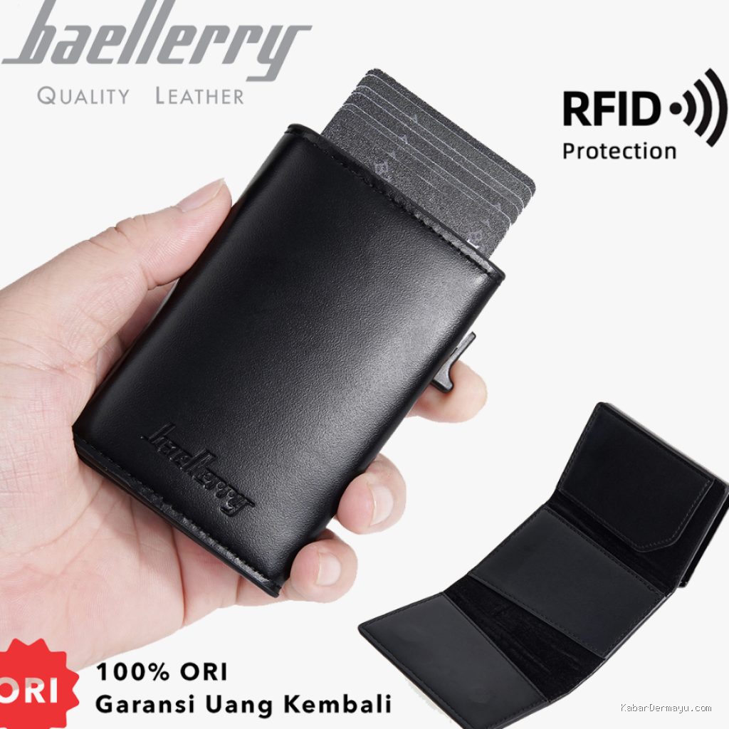 Photo by shopee.co.id - 7 Rekomendasi Dompet Kartu Pria Model Klip Kulit Sapi Tipis