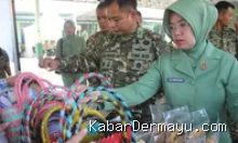 Bazar HUT ke-81 TNI Kodim Indramayu: Produk Koramil Curi Perhatian