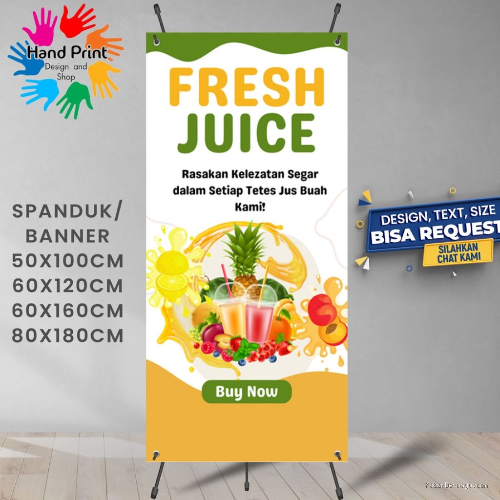 Photo by shopee.co.id - Desain Spanduk Warung Jus Buah yang Menarik Perhatian Pembeli