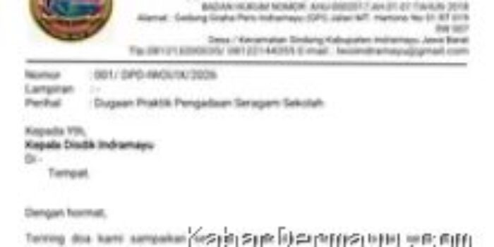 Dugaan Pungutan Rp550 Ribu di SMPN 2 Cikedung, IWOI Indramayu Siap Adukan ke Disdik
