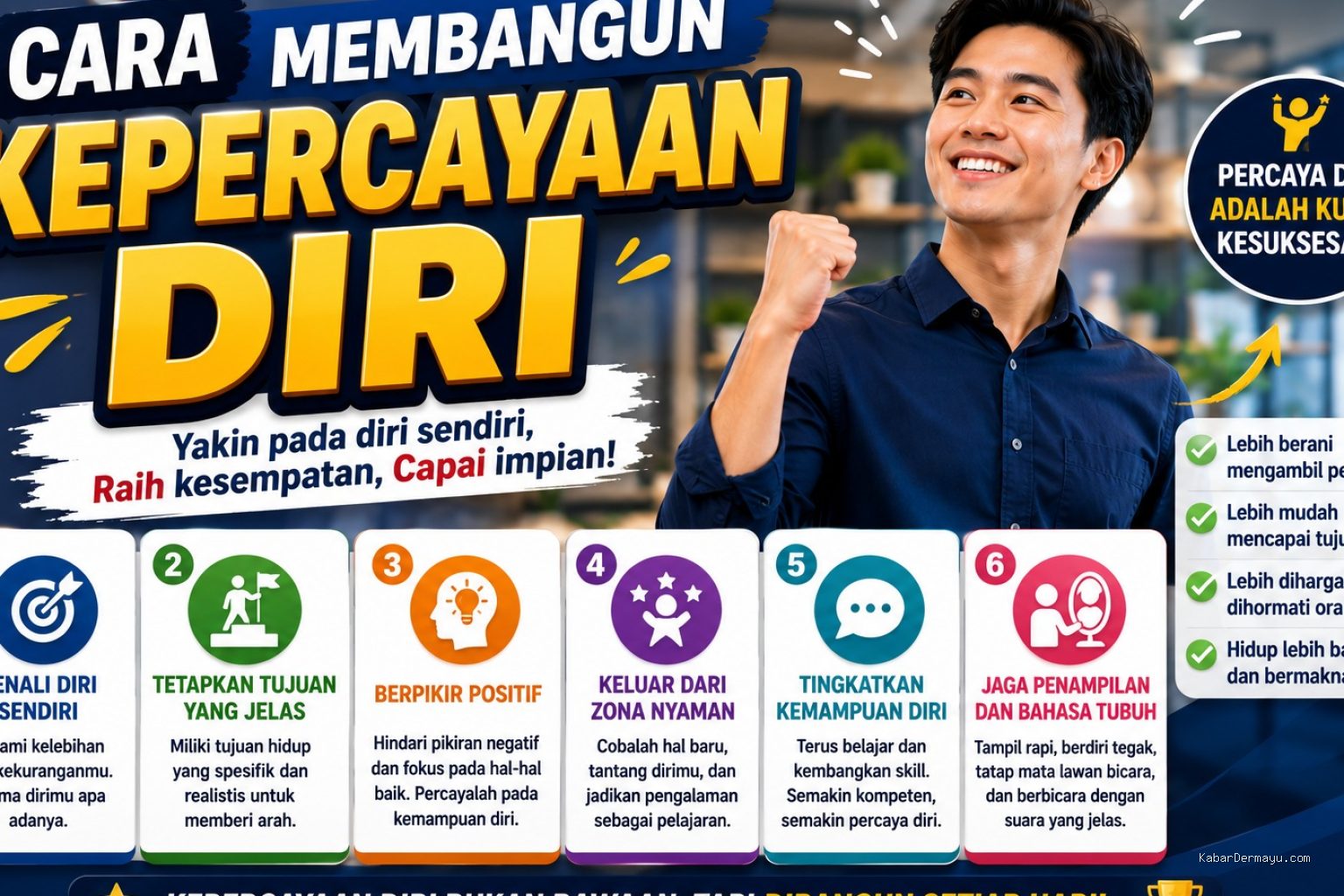 Photo by stekom.ac.id - Membangun Kepercayaan Diri Profesional di Tempat Kerja