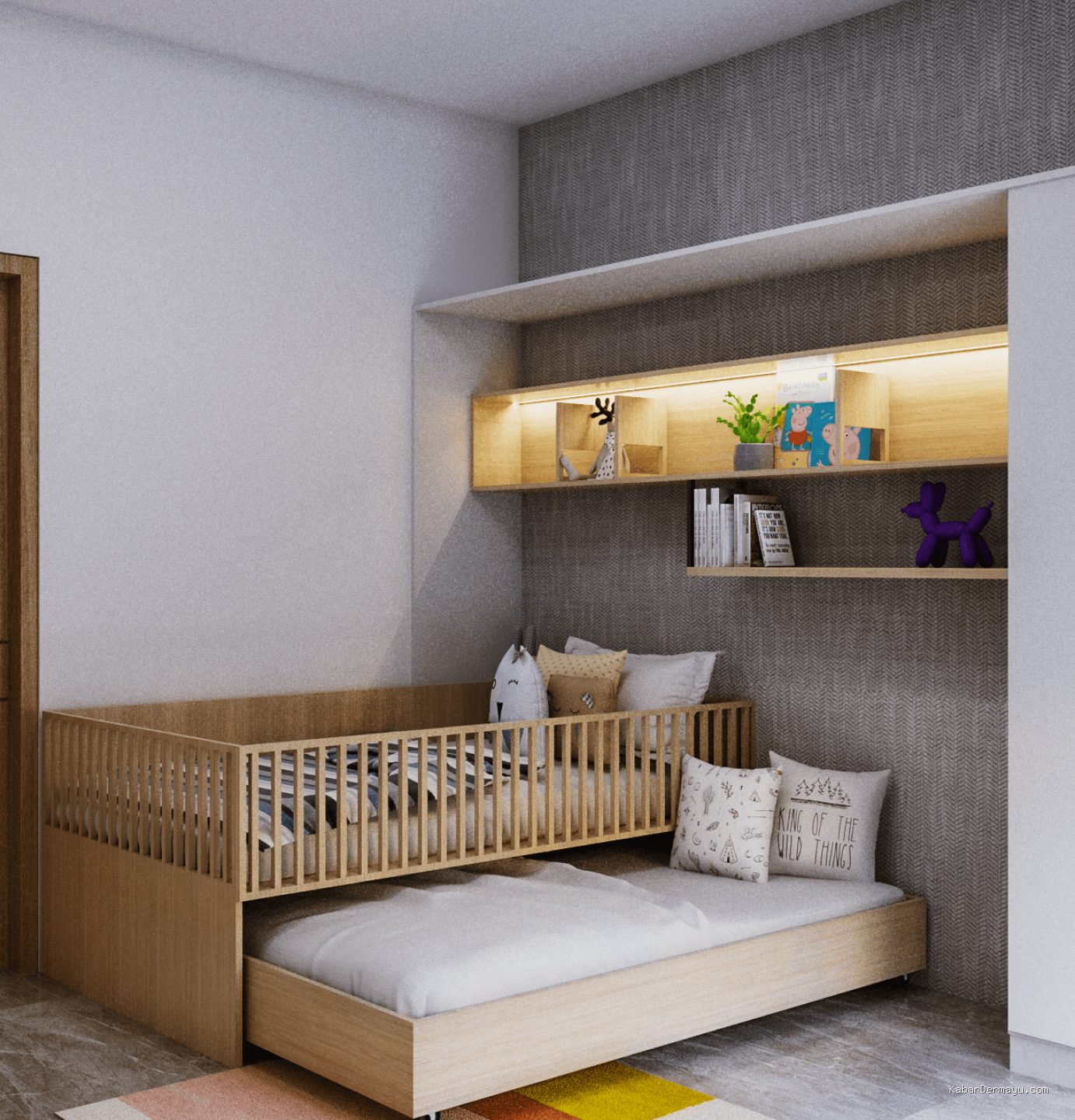 Photo by interiordesign.id - Panduan Melatih Anak Tidur Sendiri di Kamar Tanpa Rasa Takut