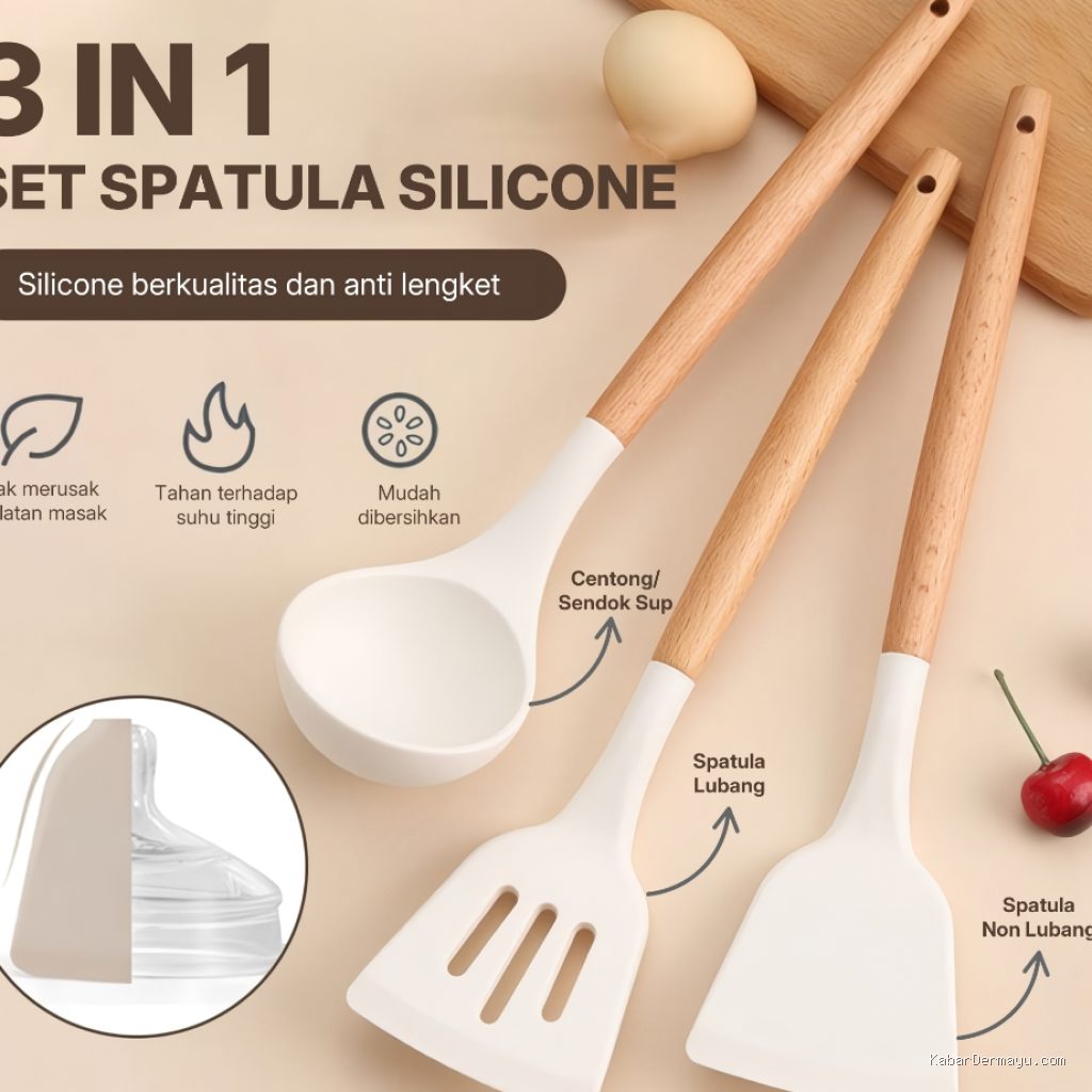 Photo by shopee.co.id - Panduan Memilih Spatula Silikon Food Grade yang Aman dan Tahan Panas