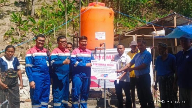 Pertamina Pulihkan Akses Air Bersih bagi Warga Terdampak Gempa NTT