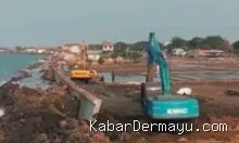 Progres Tanggul Laut Eretan Indramayu: Pembebasan Lahan Jadi Kunci Utama