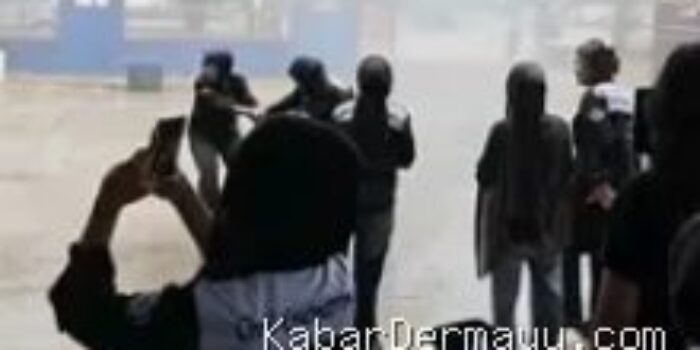 Rayakan Ultah di Mako Damkar Indramayu, Mahasiswa Ini Beri Apresiasi Unik