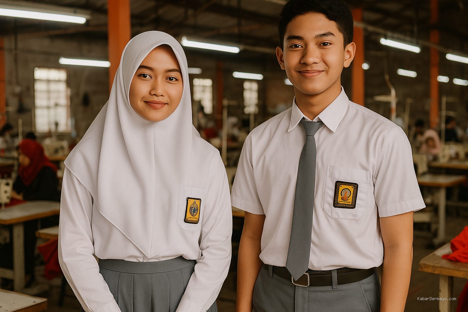 Photo by konveksikarawang.co.id - Cara Melamar Lowongan Kerja Operator Pabrik Lewat BKK Sekolah SMK